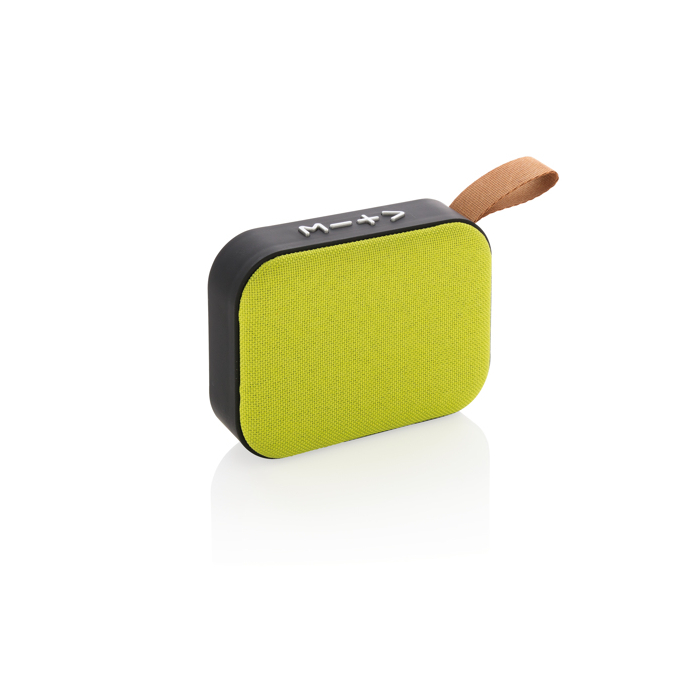 Custom fabric speaker with 3-hour playtime and BT 5.0