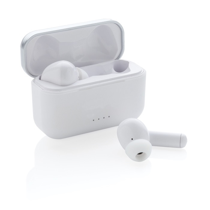 Premium in-ear headphones with two-tone case