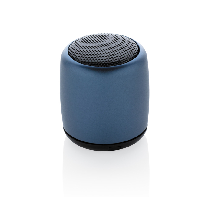 Pocket-size wireless speaker made of aluminium