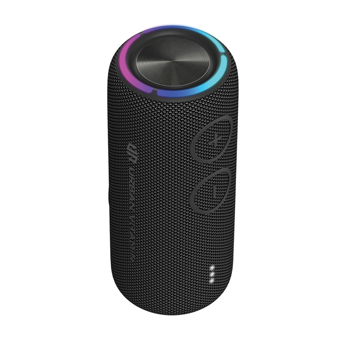 Waterproof wireless speaker with dual subwoofers, 30 W