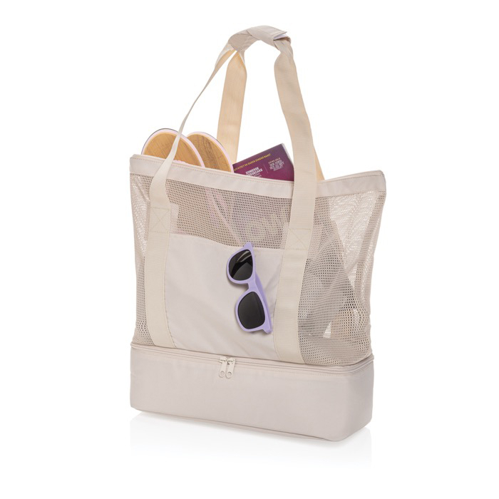 Elegant 2-in-1 RPET cooler bag with PEVA lining, 20 L