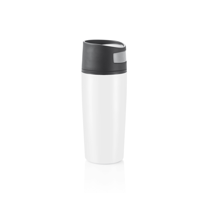Printed thermal mugs with one-touch opening, 300 ml