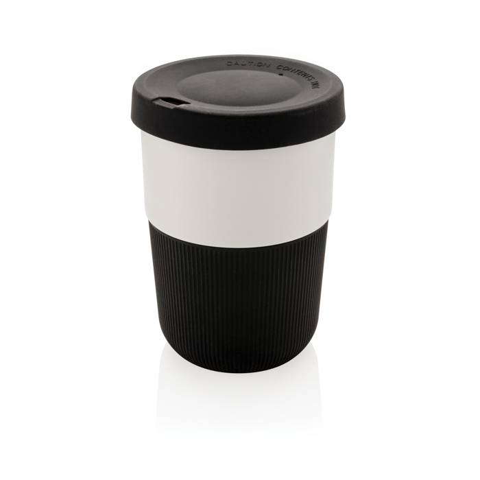 Large sustainable PLA takeaway cup, 380 ml