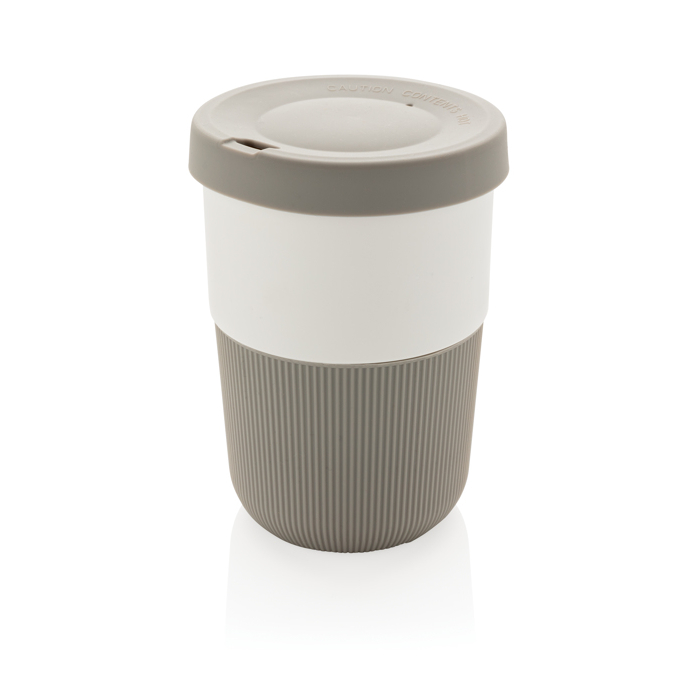 Large sustainable PLA takeaway cup, 380 ml