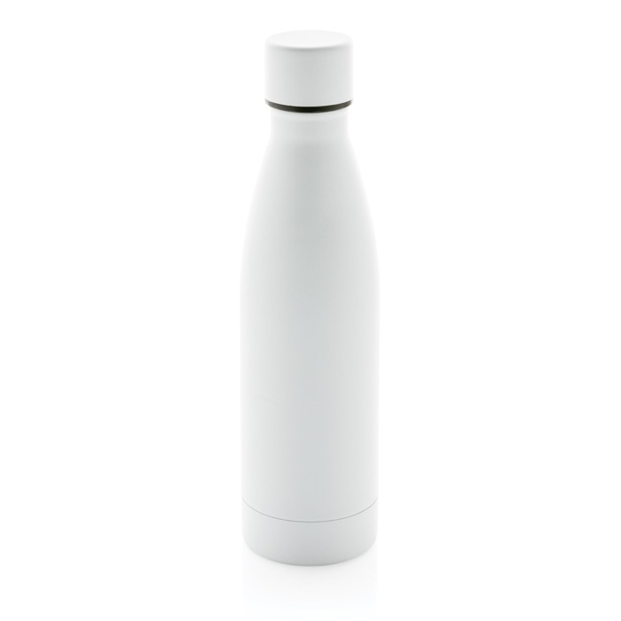 Elegant, promotional recycled steel bottle, 500 ml