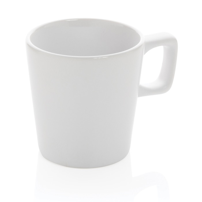 Ceramic mug with matte exterior and glossy interior, 300 ml