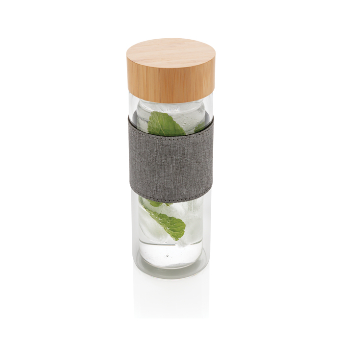 Branded small glass bottles, 360 ml