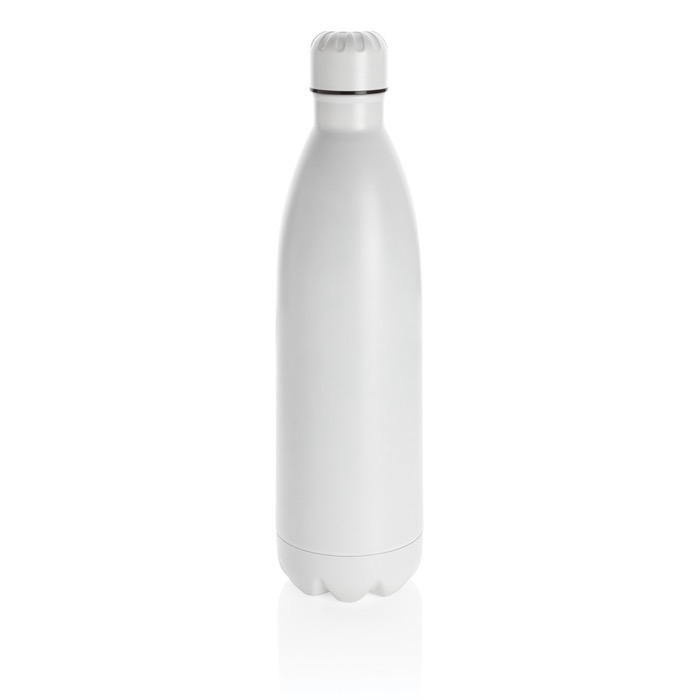 Large, promotional stainless steel thermal bottle, 1 L