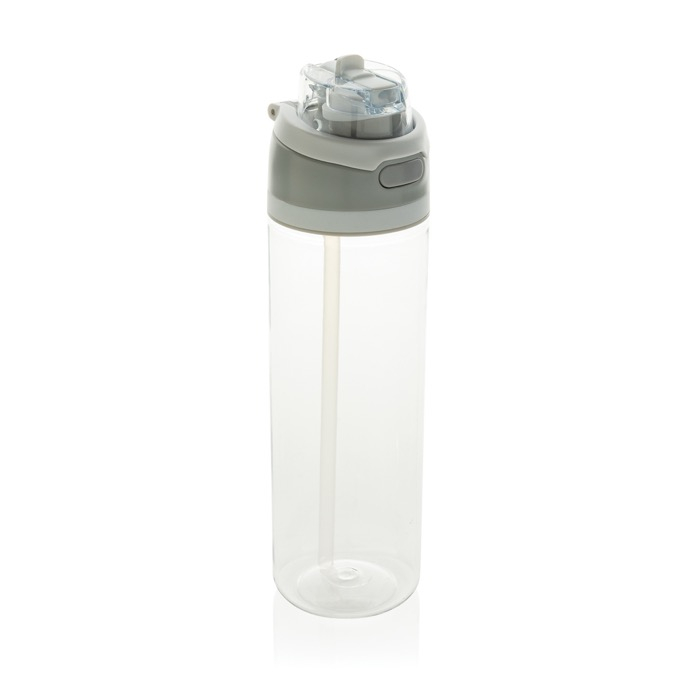 Lightweight recycled rPET bottle, dual leak-proof lid, 800ml