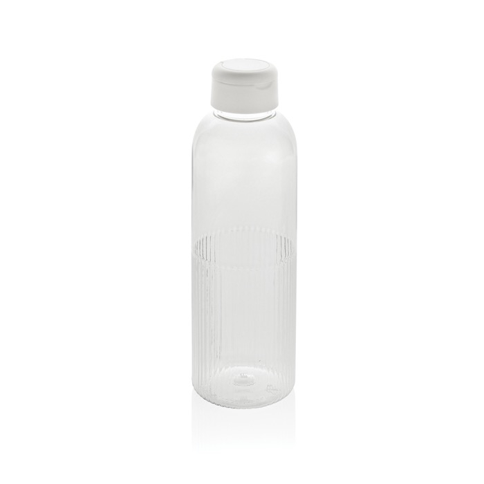 Recycled rPET bottle, grip, wavy design, handle, 750ml