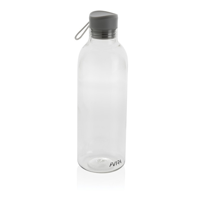 Large recycled plastic bottle in assorted colours, 1 L