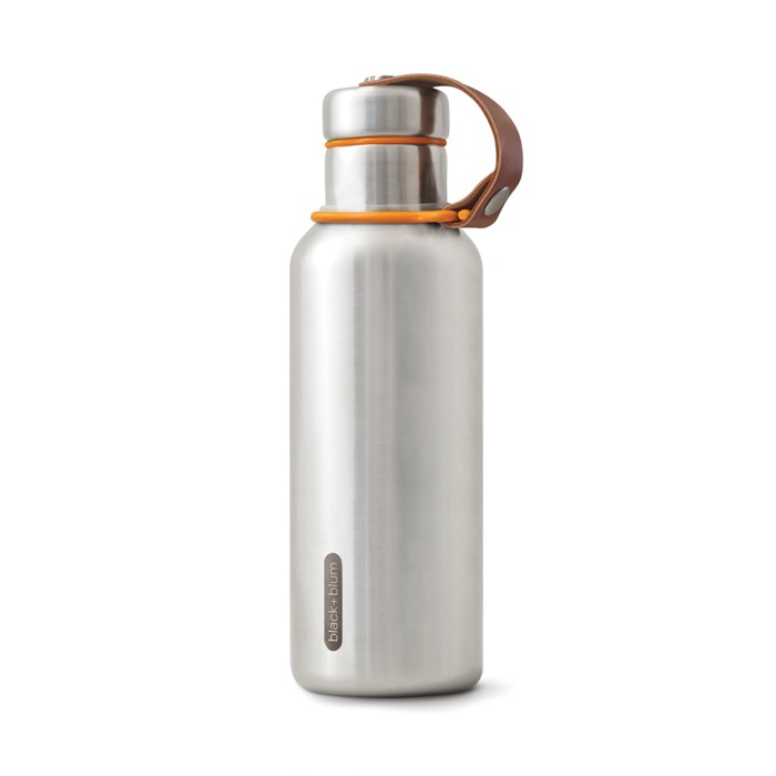 Stainless steel thermal bottle with handle, 500 ml