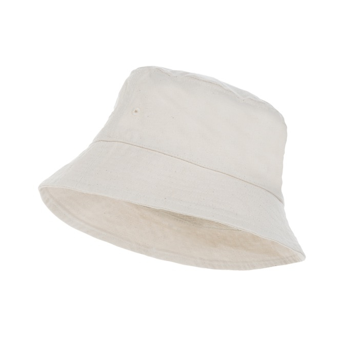Promotional bell-shaped canvas hat for summer