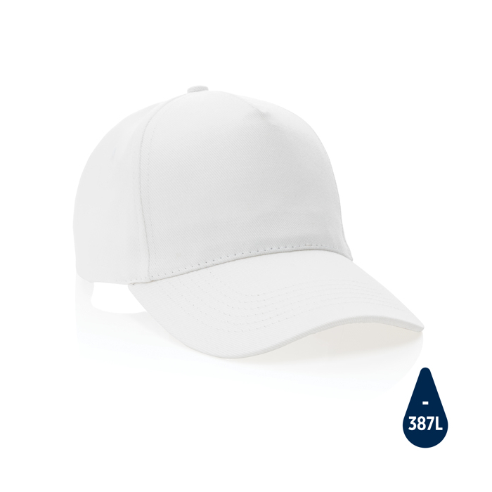 Branded recycled cotton cap, 280 g/m2 (XI)