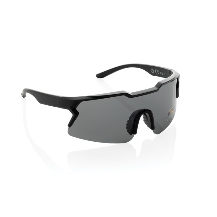 Eco sports sunglasses with polarised lenses, UV400 protection