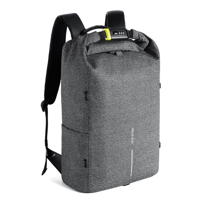 High-security backpack with cut-resistant fabric and RFID protection