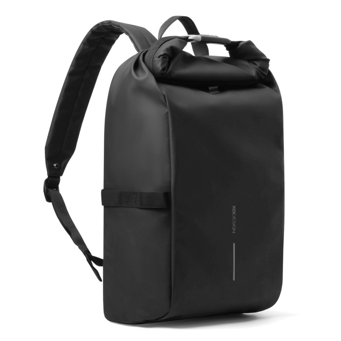 Waterproof urban backpack, bike attachment, anti-theft, 16"