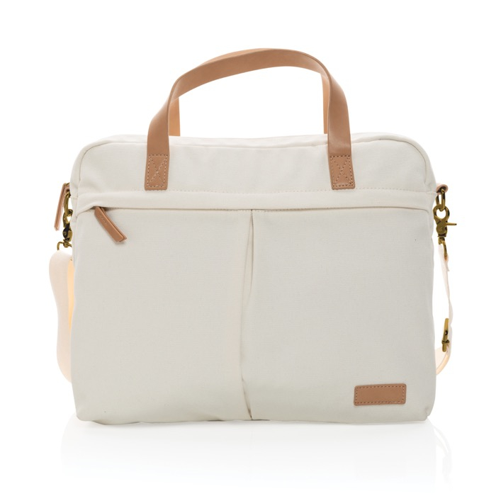 Premium recycled laptop briefcase, 15.6"