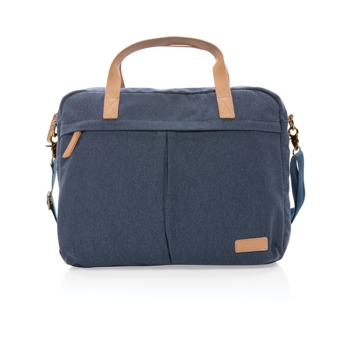 Premium recycled laptop briefcase, 15.6"