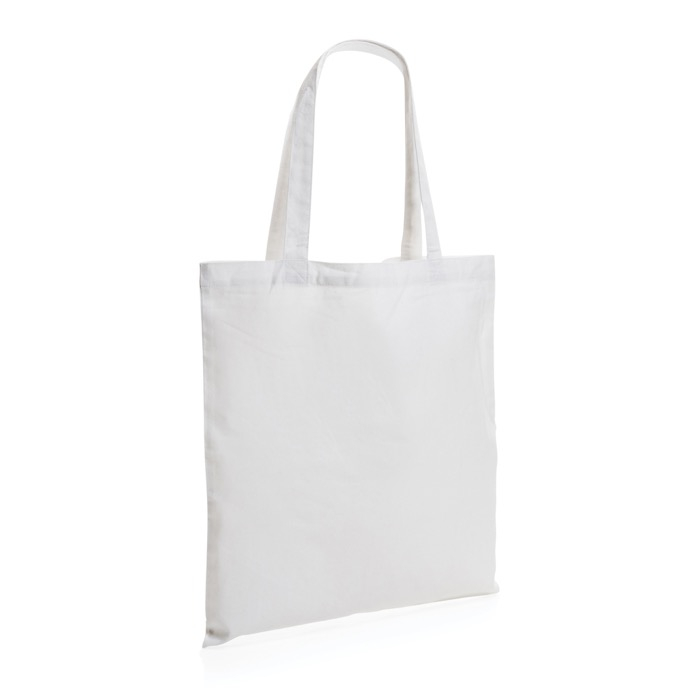Sustainable recycled cotton merch bag, 145 g/m²