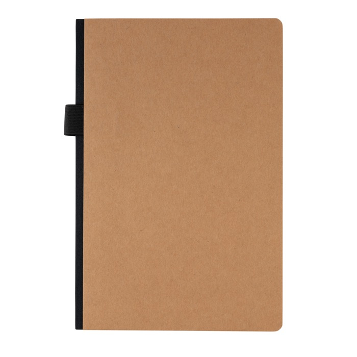 Notebook with pocket and FSC® certification, A5, ruled pages