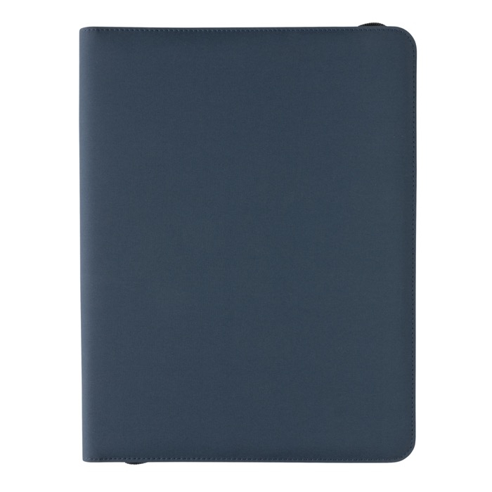 Luxury tech portfolio with zip closure, A4