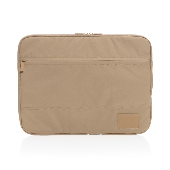 Recycled 300D polyester laptop sleeve, 14"