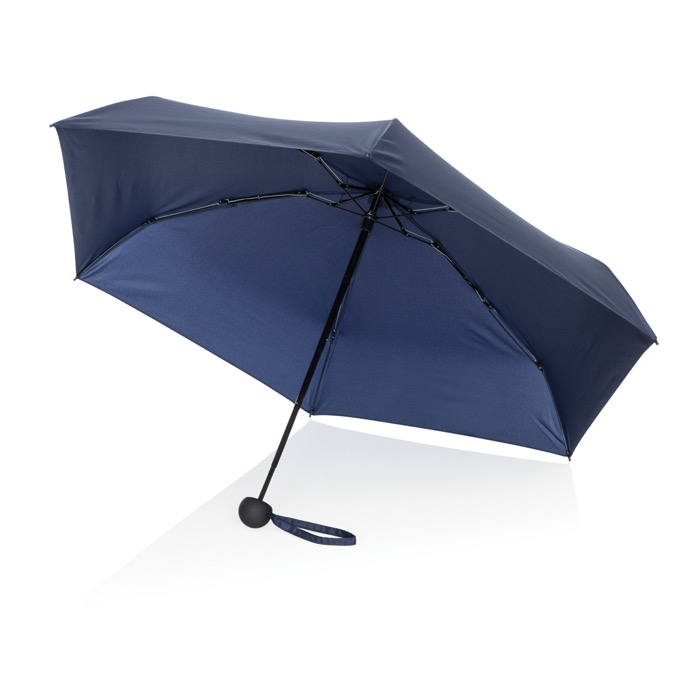 Manual mini umbrella, recycled rPET 190T fabric, durable design, Ø100