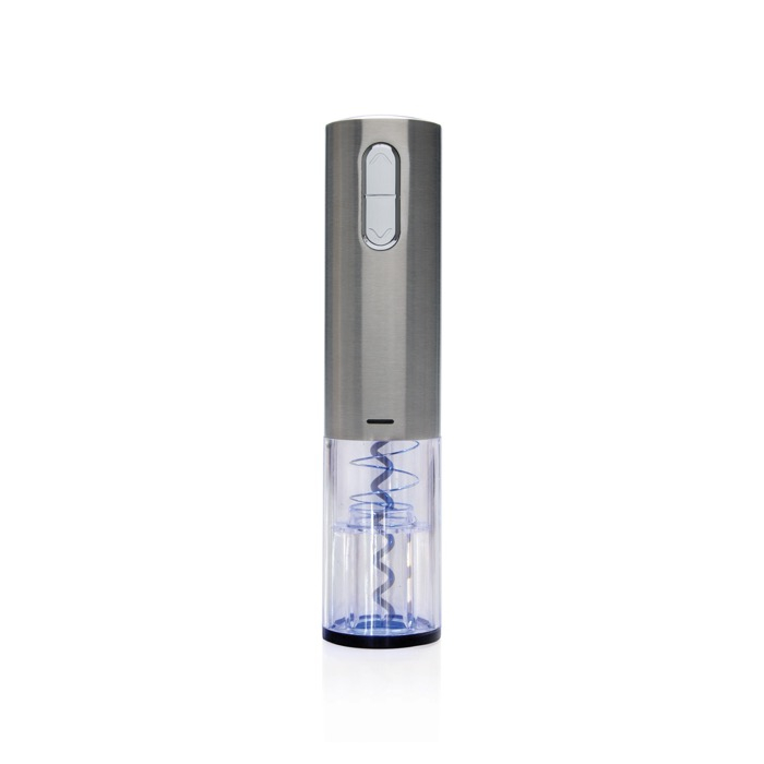Electric wine opener in stainless steel, USB rechargeable