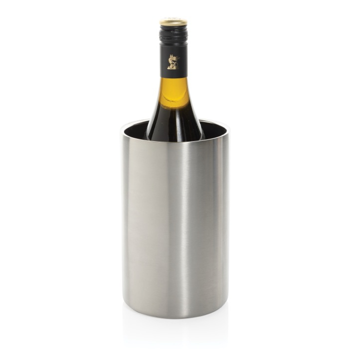 Recycled stainless steel wine cooler bucket