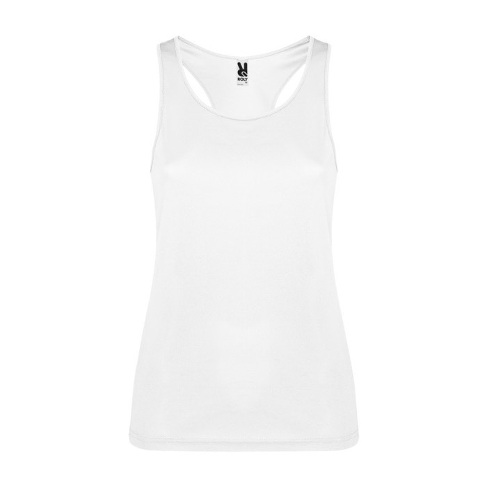 Women's sports vest made of technical fabric, 140 g/m², Roly