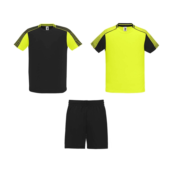 Unisex polyester sports set with 2 T-shirts, 140 g/m2, Roly 