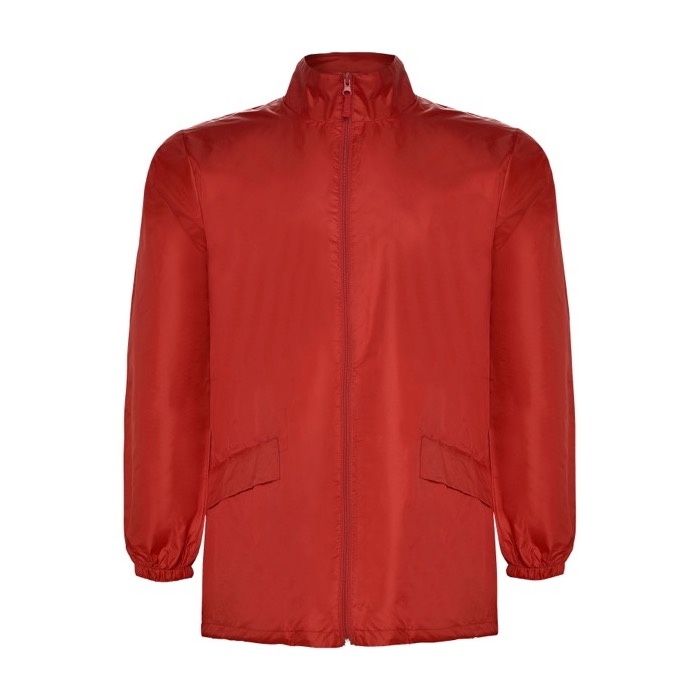 Unisex polyester raincoat with high neck, 70 g/m², Roly