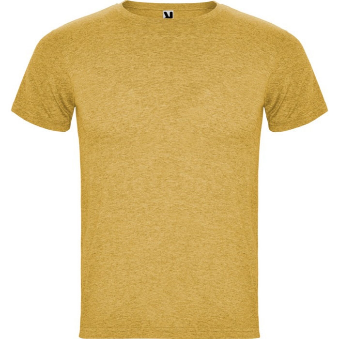 Men's heathered cotton and polyester t-shirt 150 g/m², Roly 