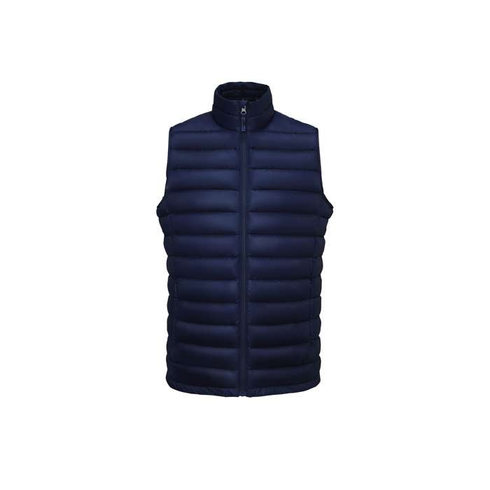 Padded men's corporate gilet, sorona & polyester, SOL'S Wilson BW
