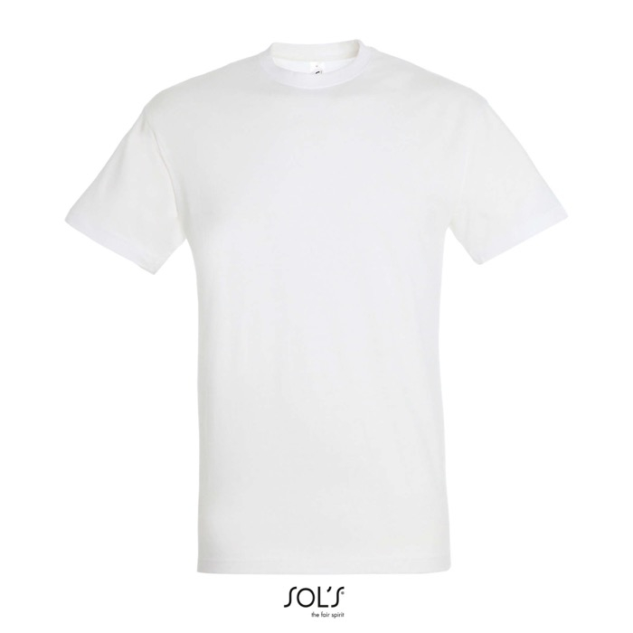 Unisex semi-combed cotton T-shirt, round neck, 150 g/m2