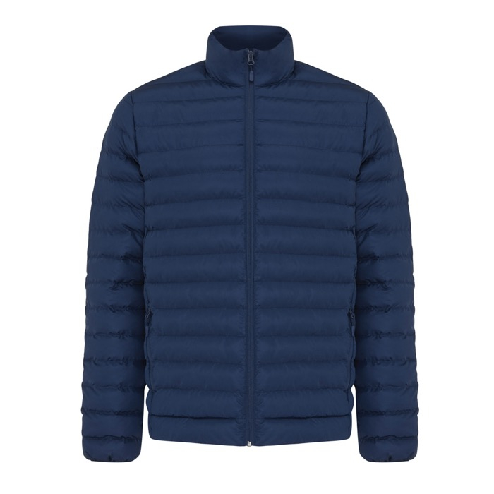 Men’s recycled polyester padded jacket, casual fit, 70 g/m2