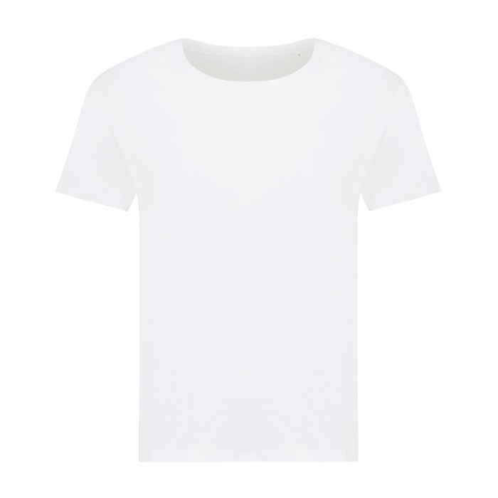 Women's slim-fit T-shirt in recycled cotton, 160 g/m²