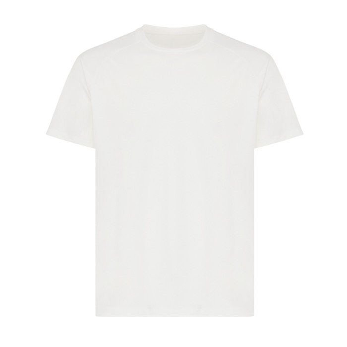 Casual-fit technical T-shirt in recycled polyester, 150 g/m²