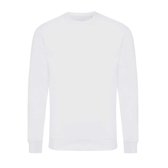 Crew neck sweatshirt in eco cotton, 340 g/m²