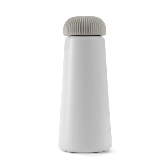Tapered recycled steel thermal bottle, 450 ml