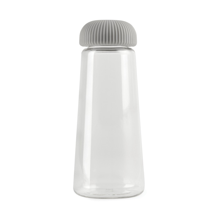 Cone-shaped RPET bottle with easy-grip lid, 575 ml