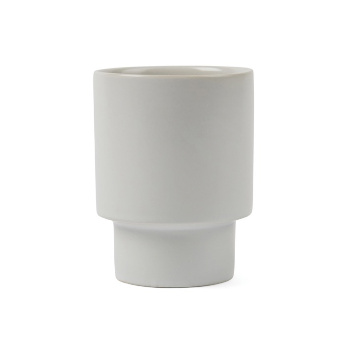 Recycled clay mug with Scandinavian design, 300 ml