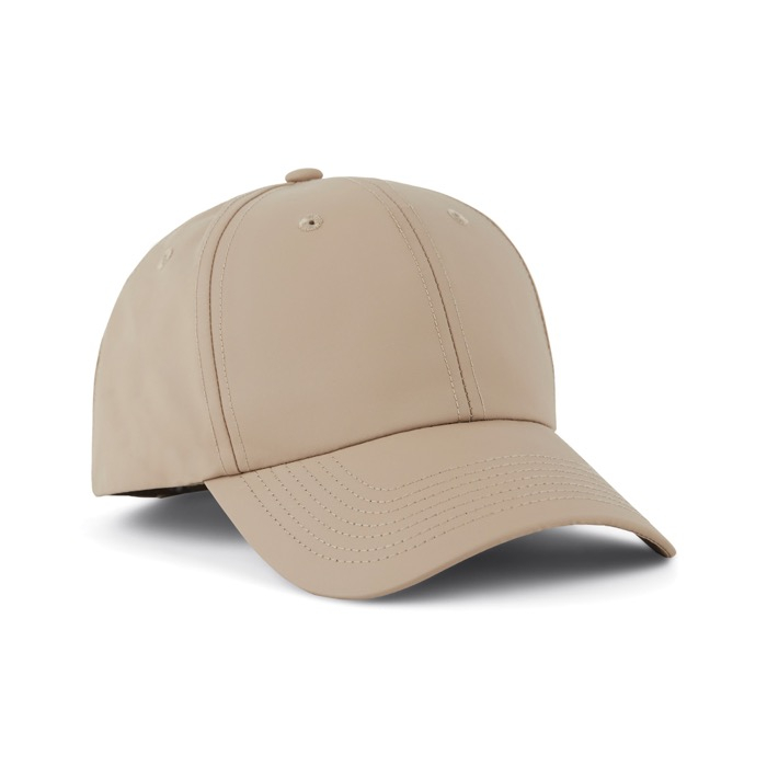 6-panel RPET cap with adjustable buckle closure, 85 g/m²