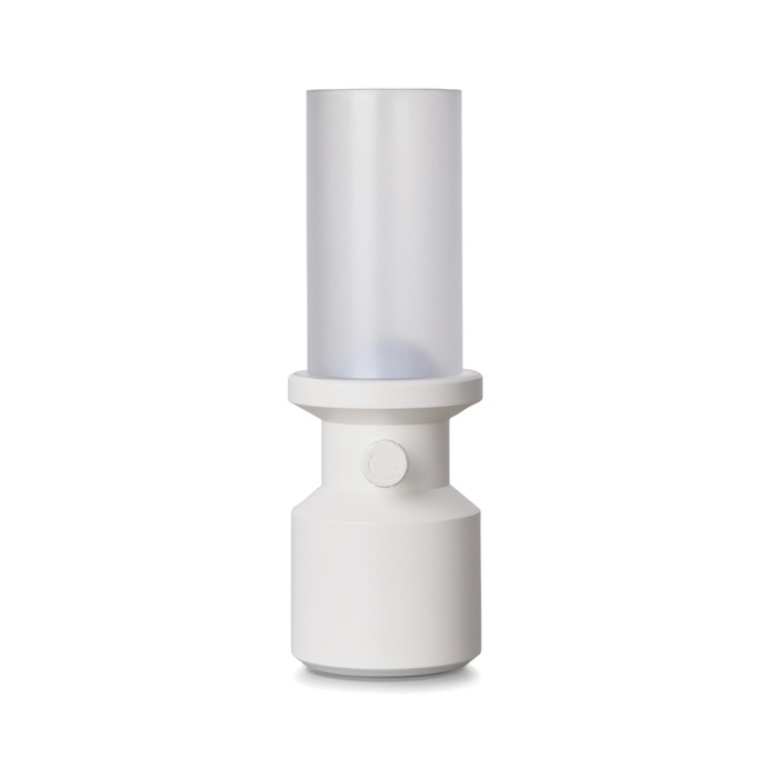 Portable recycled table lamp, rechargeable battery, dimmer