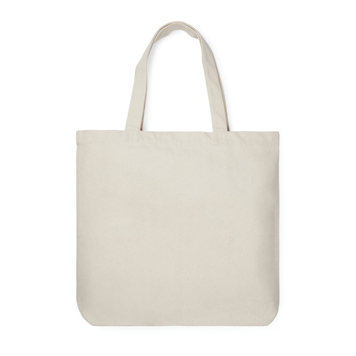 Recycled canvas multipurpose bag with long handles, 400 g/m²