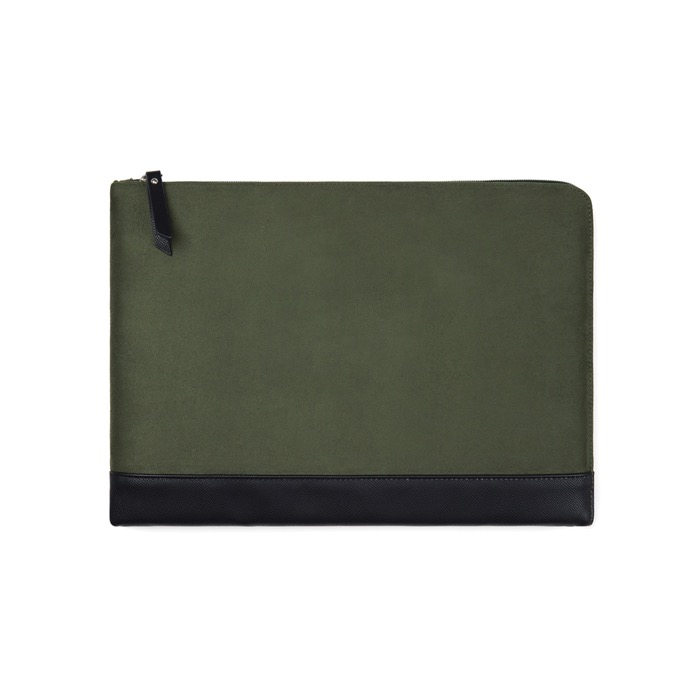 Recycled polyester laptop sleeve with inner pocket, 14"