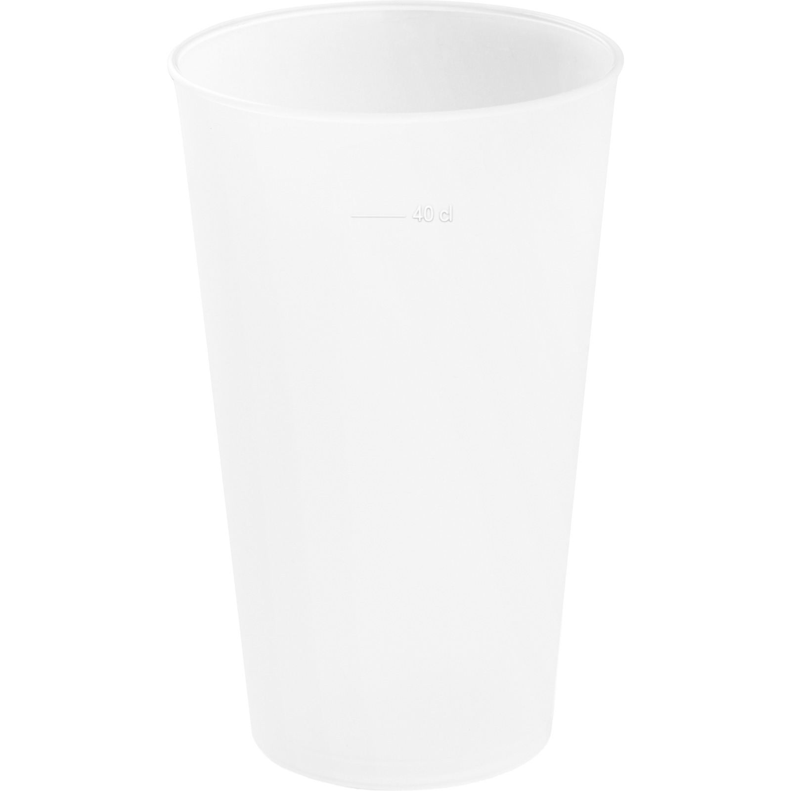 Printable BPA-free plastic cups, 500 ml