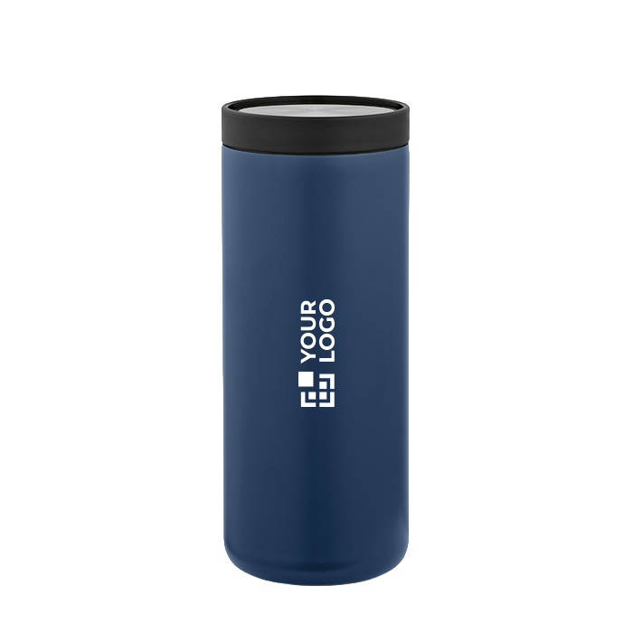 Recycled stainless steel double-wall travel tumbler 500 ml