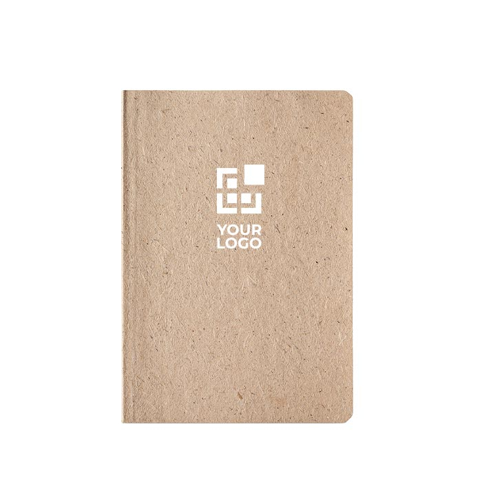A5 notebook with flexible sugarcane cover and dotted pages